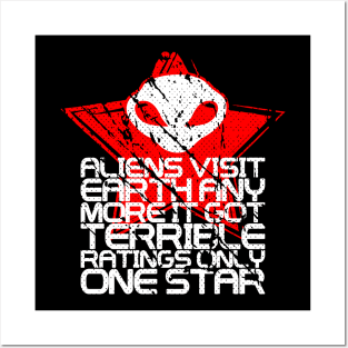 Alien Ufo Area 51 Posters and Art